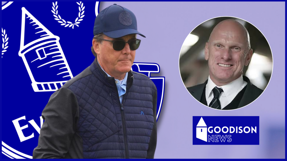 Everton badge Friedkin Downing