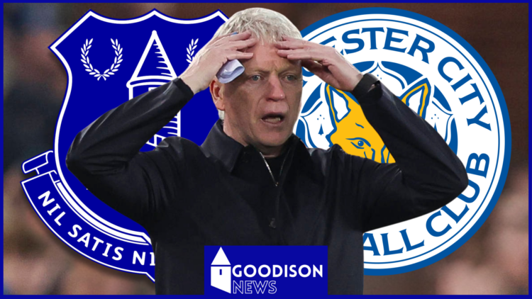 Everton badge Leicester City Moyes