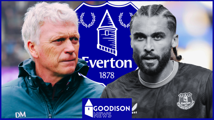 Everton badge Moyes Calvert-lewin