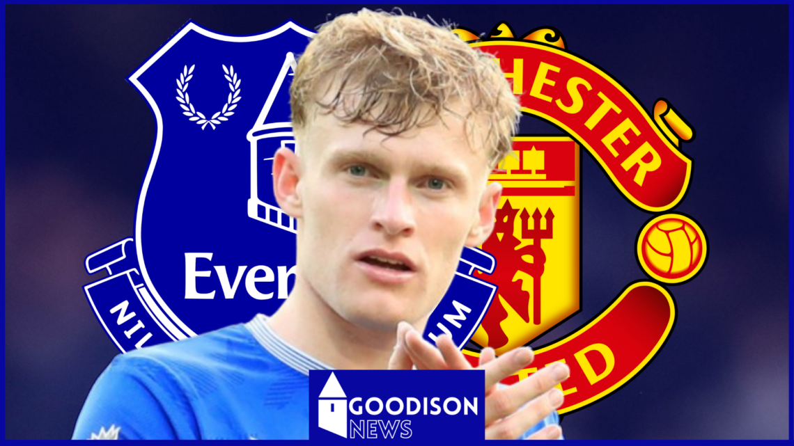Everton defender Jarrad Branthwaite