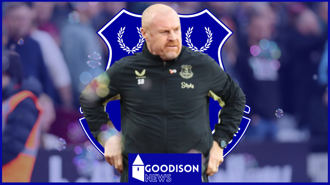 Everton manager Sean Dyche