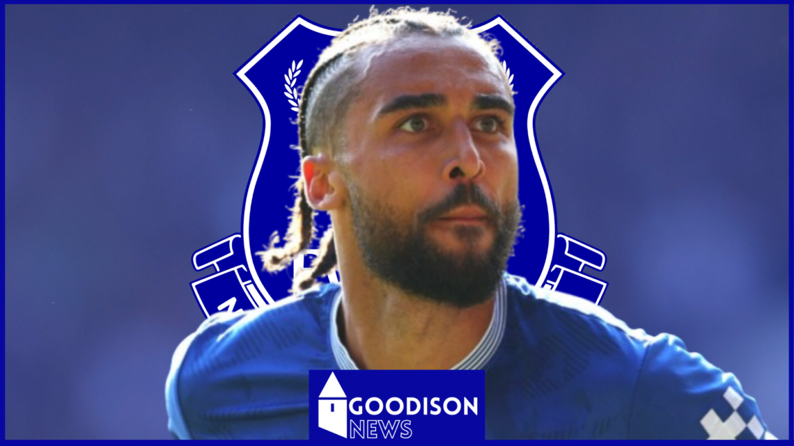 Everton striker Dominic Calvert-Lewin