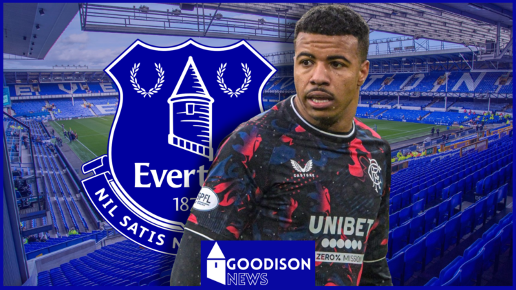 Hamza Igamane, Everton badge