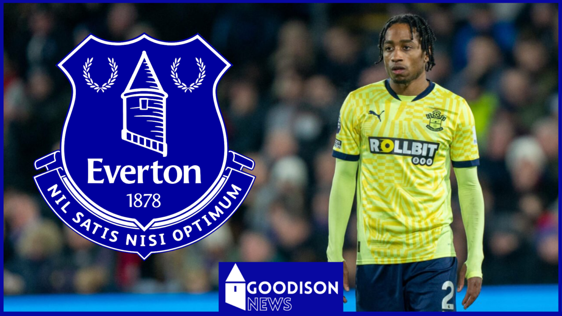 Kyle Walker-Peters Everton badge