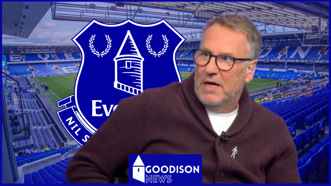 Paul Merson, Everton badge