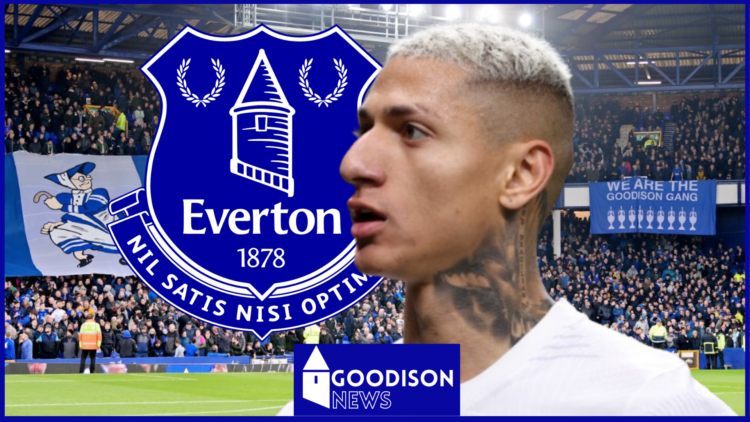 Richarlison, Everton badge