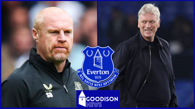 Sean Dyche, David Moyes, Everton badge