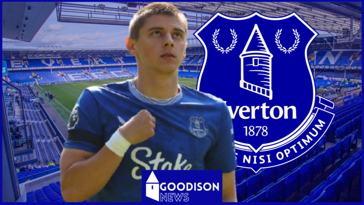 Vitalii Mykolenko, Everton badge