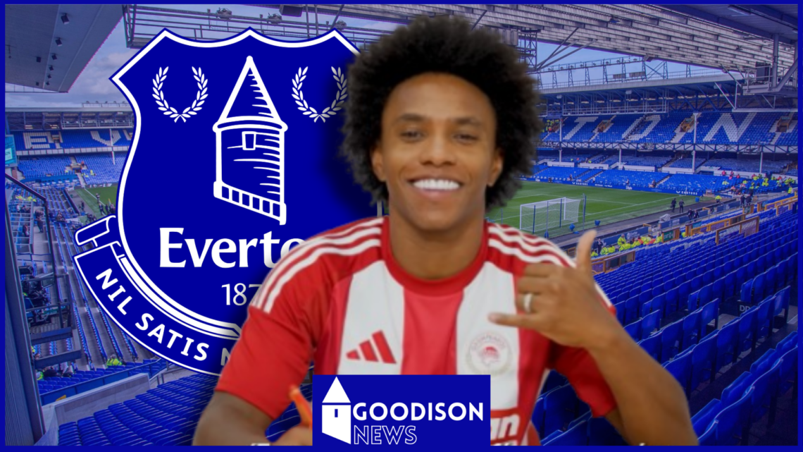 Willian, Everton badge