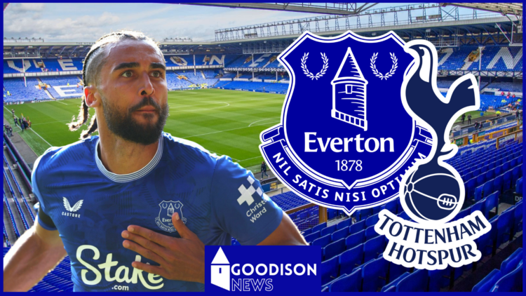 Dominic Calvert-Lewin Everton Tottenham badges