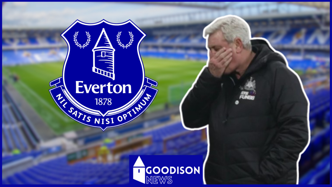Steve Bruce Everton badge