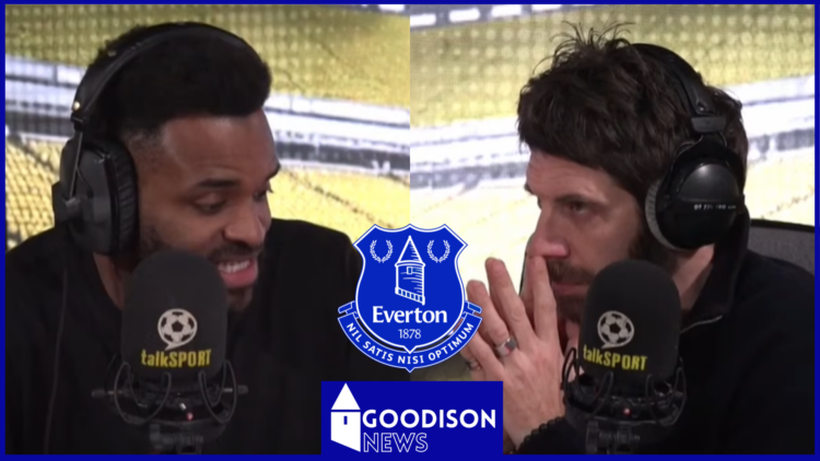 Andy Goldstein, Darren Bent, Everton badge