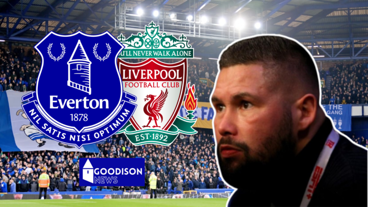 Tony Bellew Everton Liverpool badges