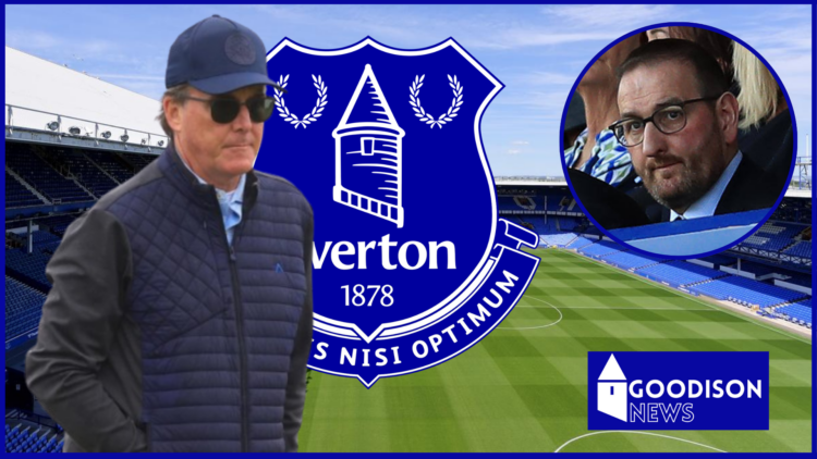 Dan Friedkin, Kevin Thelwell, Everton badge