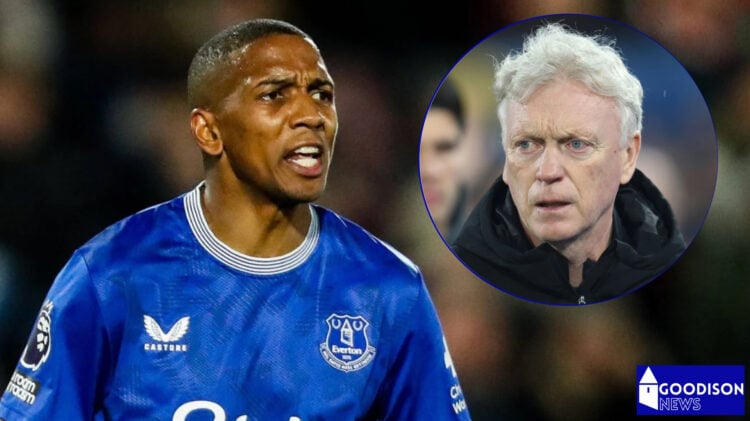 Everton Ashley Young David Moyes