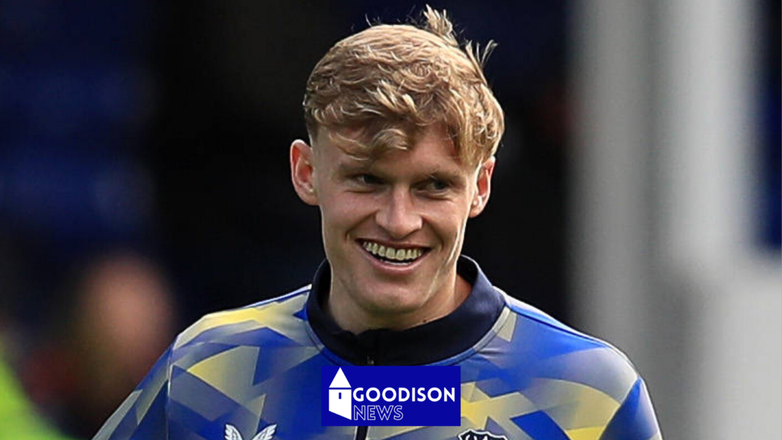Everton centre-back Jarrad Branthwaite