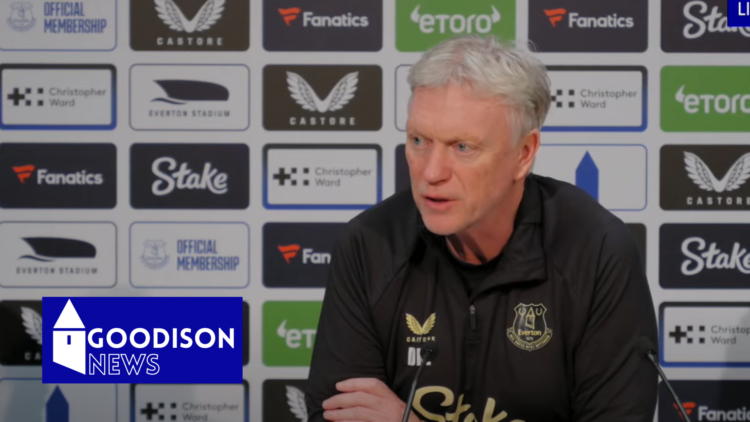Picture of Everton manager, David Moyes.