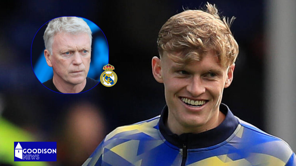 Everton, Real Madrid, Jarrad Branthwaite, David Moyes