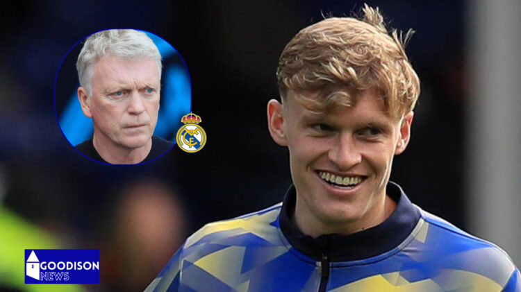 Everton, Real Madrid, Jarrad Branthwaite, David Moyes