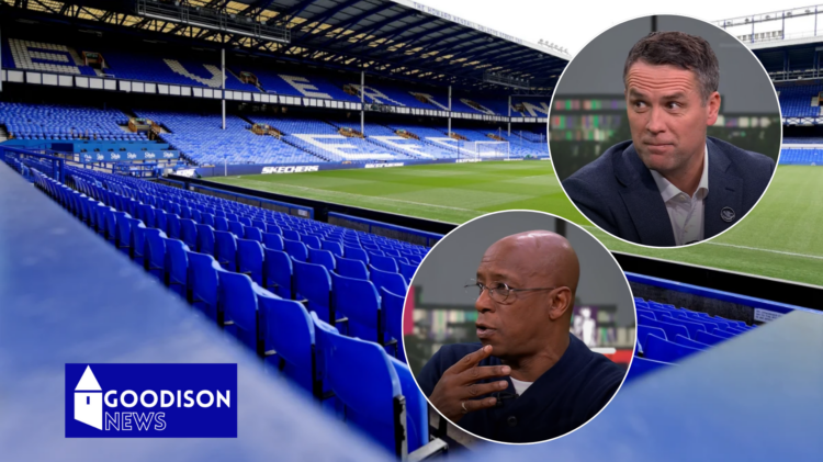 Everton Manchester United Michael Owen Ian Wright