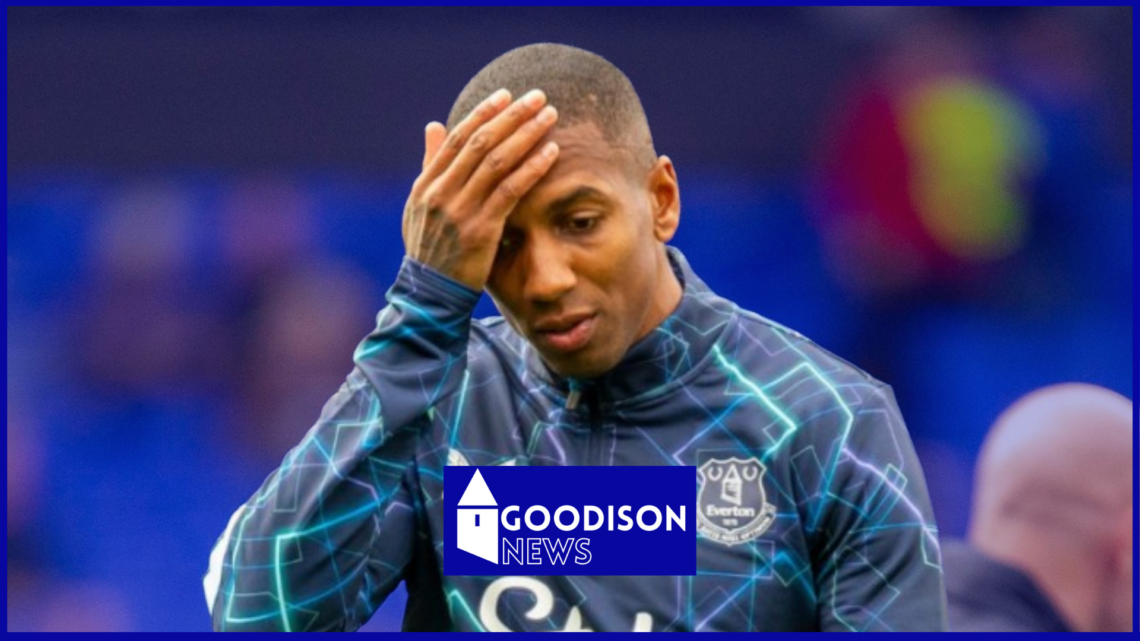 Everton defender Ashley Young