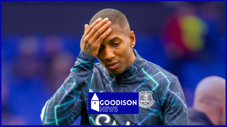 Everton defender Ashley Young