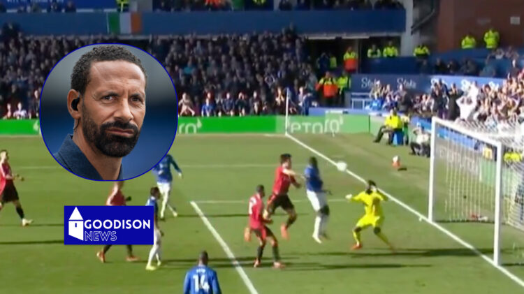 Rio Ferdinand analyses Everton v Manchester United.