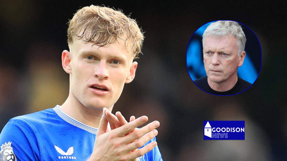 Jarrad Branthwaite is a key player for David Moyes at Everton.
