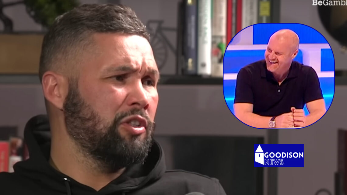 Sean Dyche and Tony Bellew appeared together on TV with heavy Everton background.