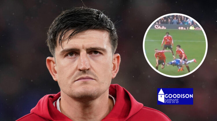 Goodison Park, Harry Maguire, Manchester United, Everton, Premier League, VAR