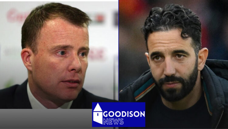 Angus Kinnear, Leeds United, Manchester United, Ruben Amorim, Everton, Goodison Park