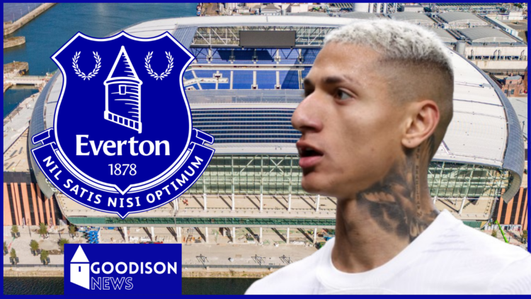 Richarlison, Everton badge