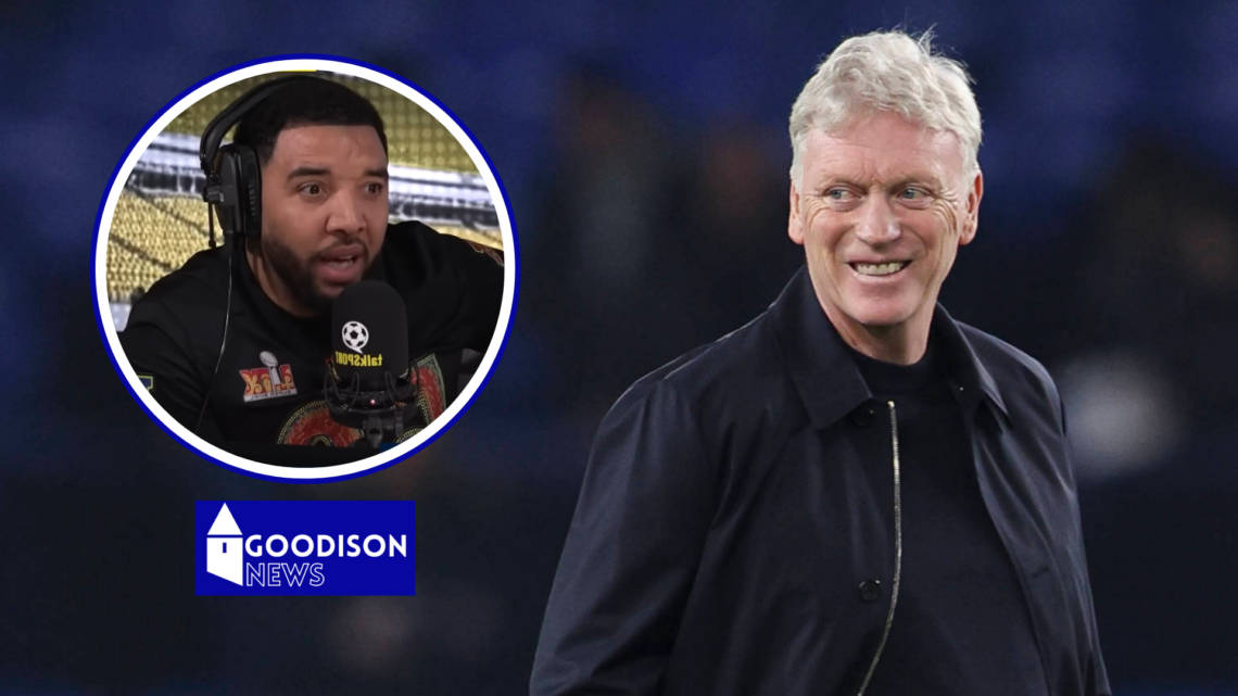 David Moyes, Troy Deeney in inset