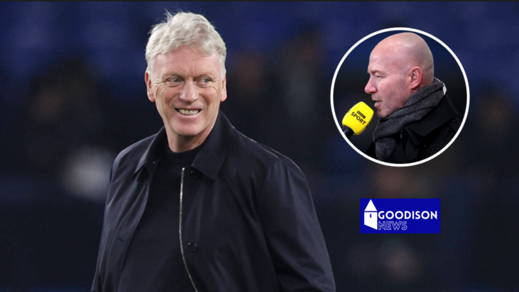 David Moyes Alan Shearer Everton