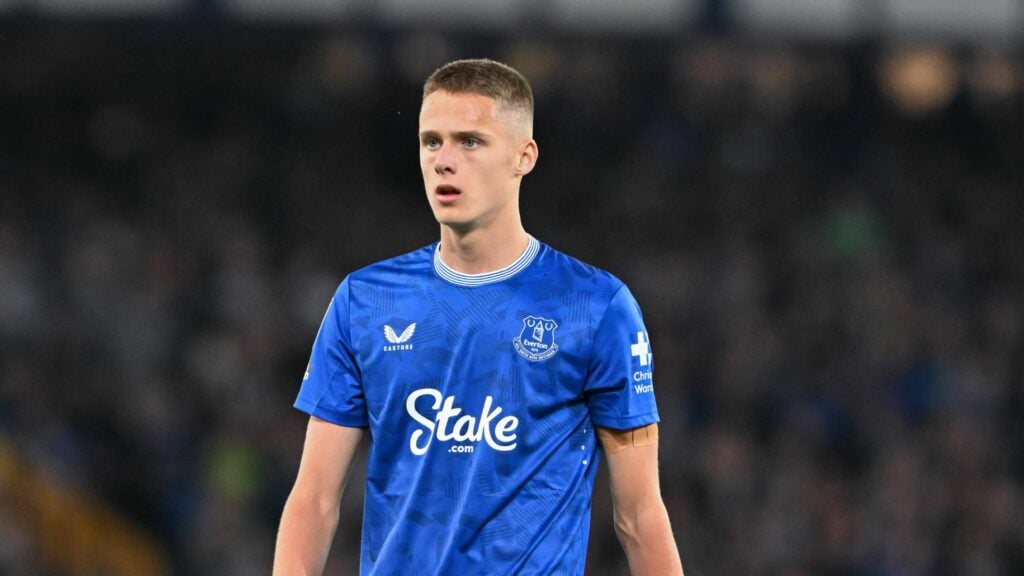 Everton midfielder Harrison Armstrong.
