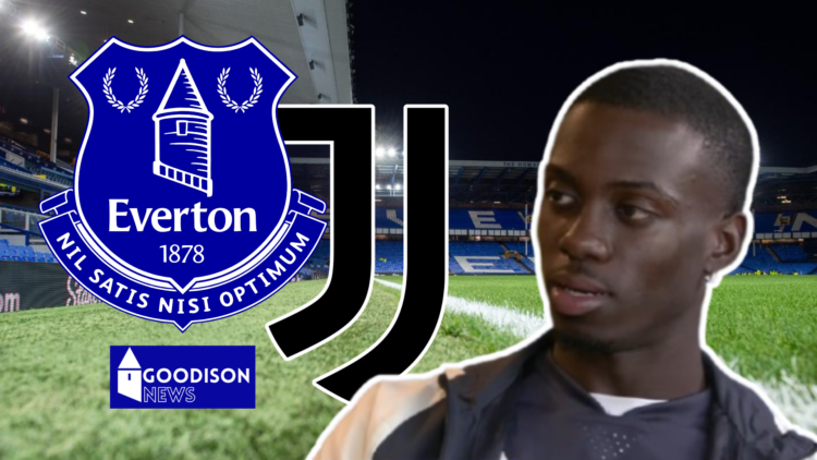 Timothy Weah Everton Juventus badges