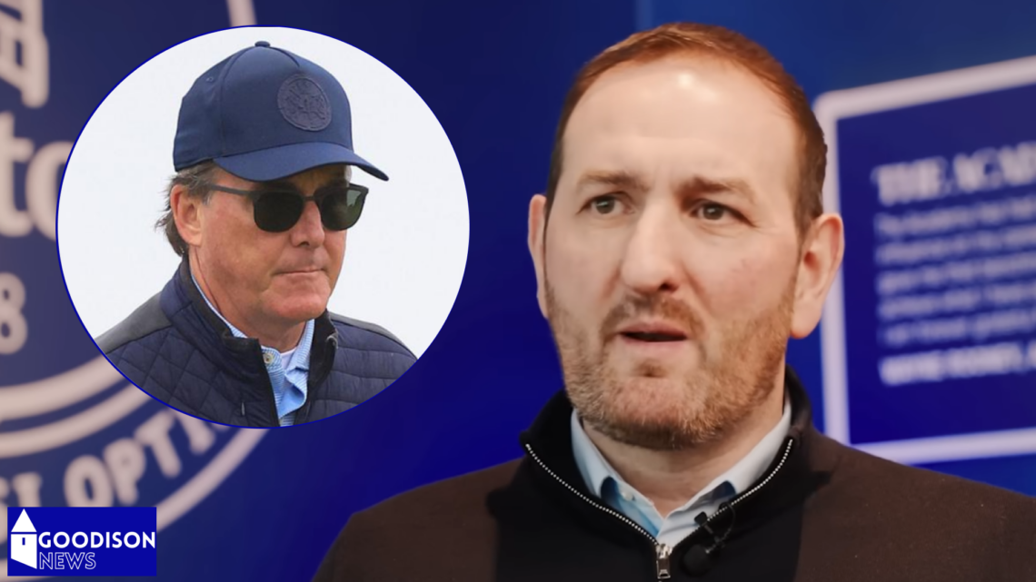 Everton chief Kevin Thelwell and Dan Friedkin