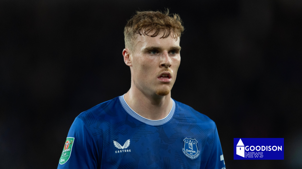 Everton defender Jake O'Brien