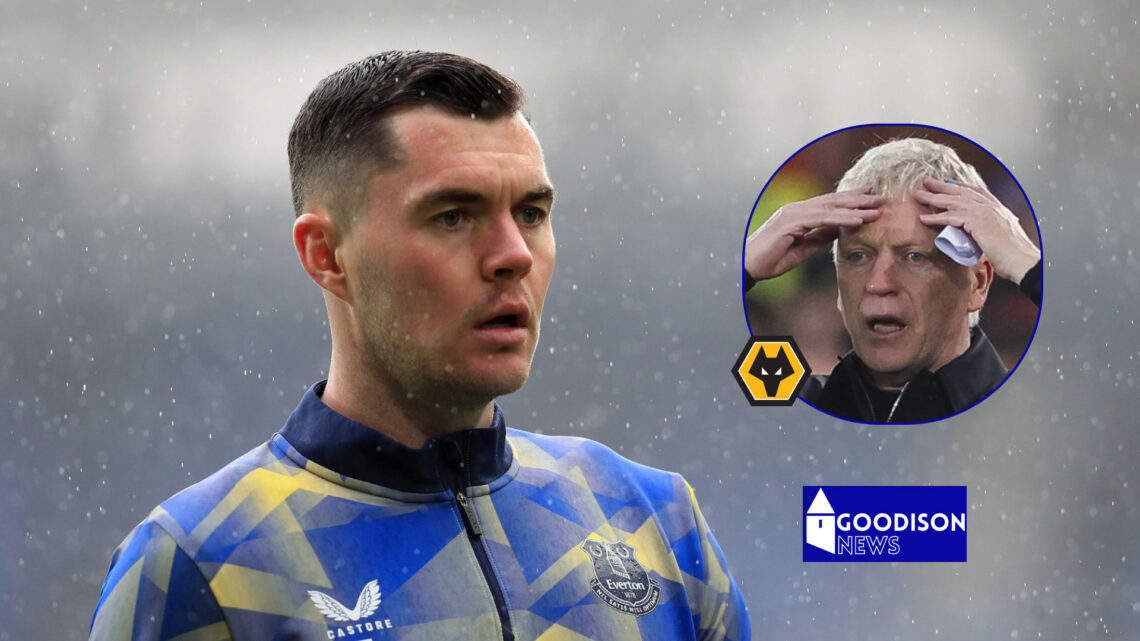 Michael Keane David Moyes Everton Wolves