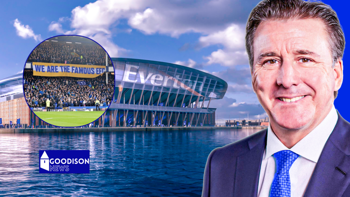 Dan Friedkin and Everton stadium.