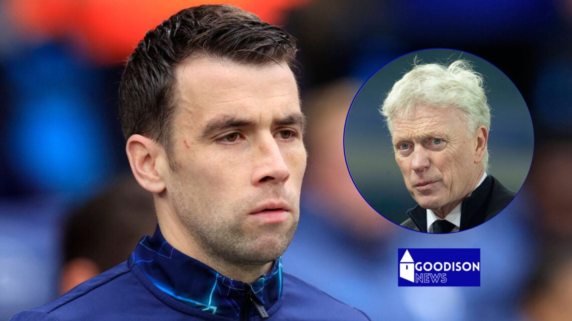 Seamus Coleman David Moyes Everton