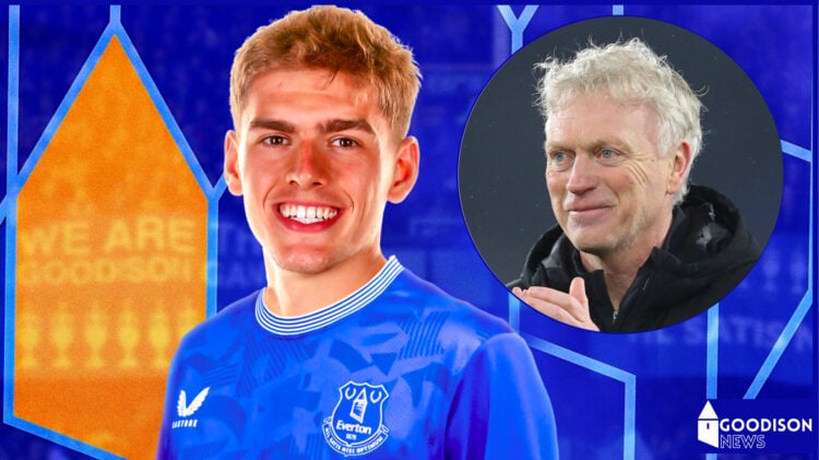 Tom Fellows David Moyes Everton