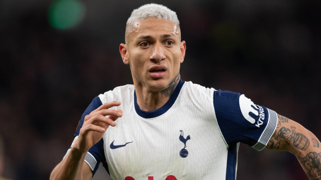 Former Everton striker Richarlison at Tottenham