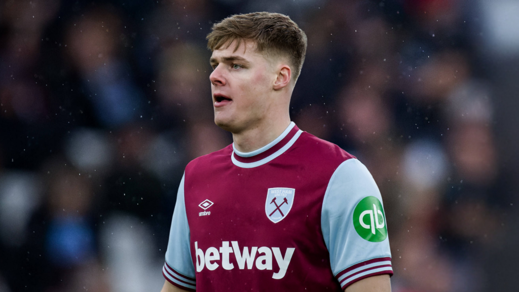 Everton-linked Evan Ferguson at West Ham United