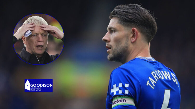 James Tarkowski, David Moyes