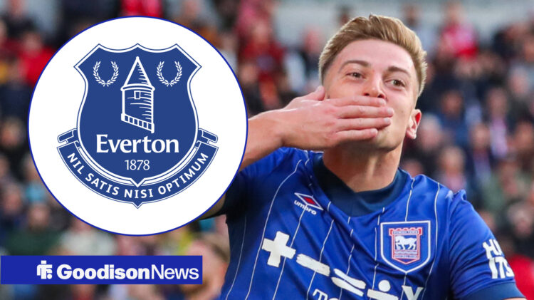 Everton-linked Liam Delap at Ipswich Town