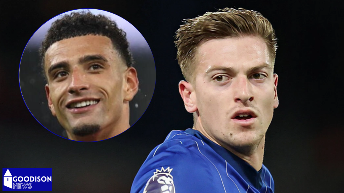 Everton-linked Ipswich Town striker Liam Delap and Ben Godfrey