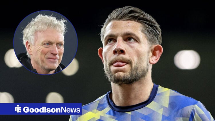 Everton defender James Tarkowski