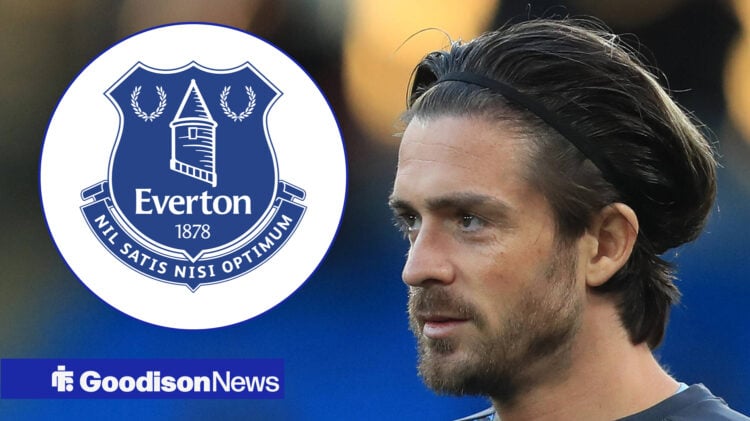 Jack Grealish, Everton badge