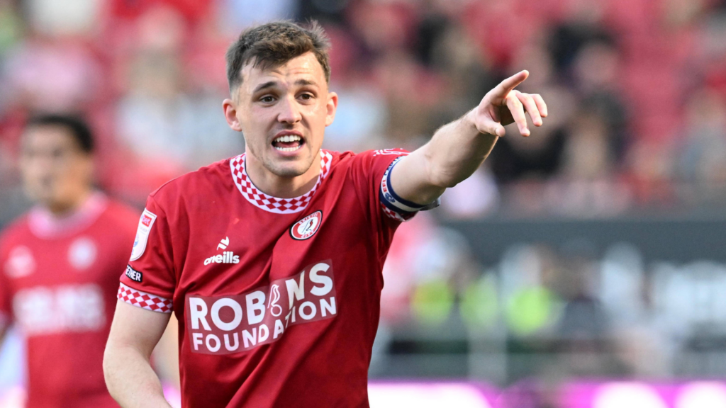 Bristol City midfielder Jason Knight